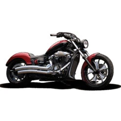 Platinum 1713-SYSS Polished Air Ride Simple Suspension Kit For Yamaha Stryker -Givi Store platinum 1713 syss polished air ride suspension image3