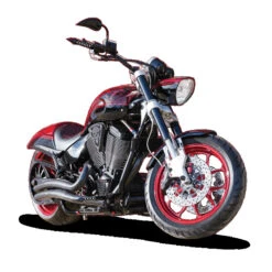 Platinum 1723-VICBF Black Air Ride Bleed Feed Suspension Kit For Victory Cruisers -Givi Store platinum 1723 vicbf polished air ride suspension image3