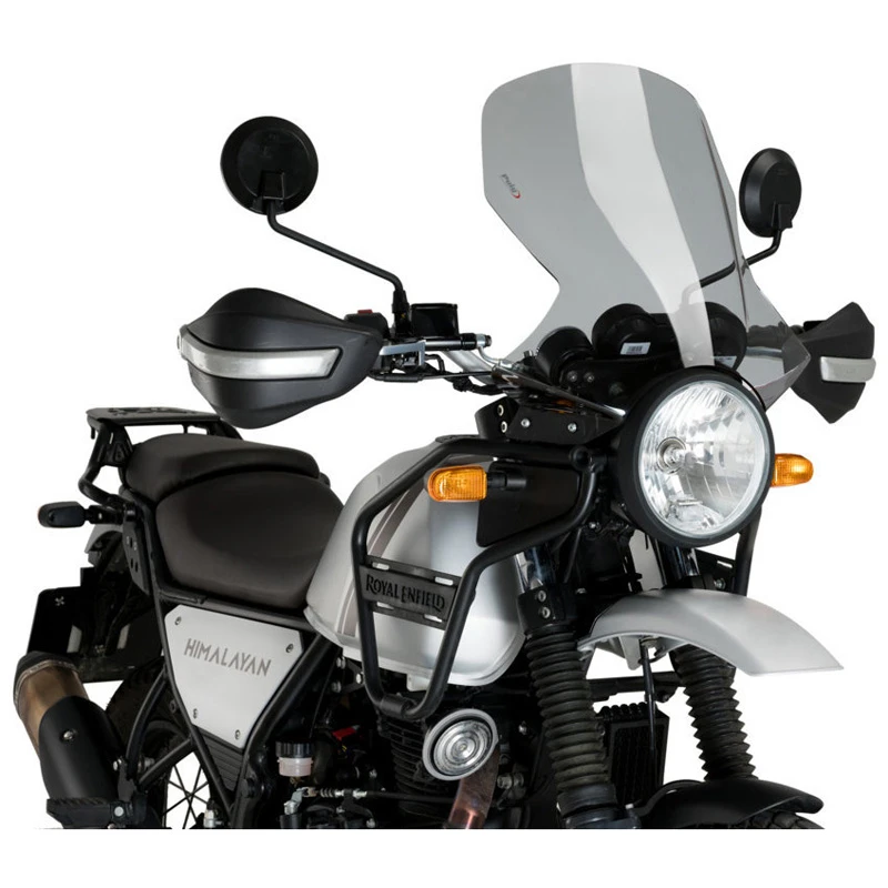 Puig 21122W Touring Windshield For Royal Enfield Himalayan (2021-) 2 Puig 21122W Touring Windshield For Royal Enfield Himalayan (2021-) - Image 2