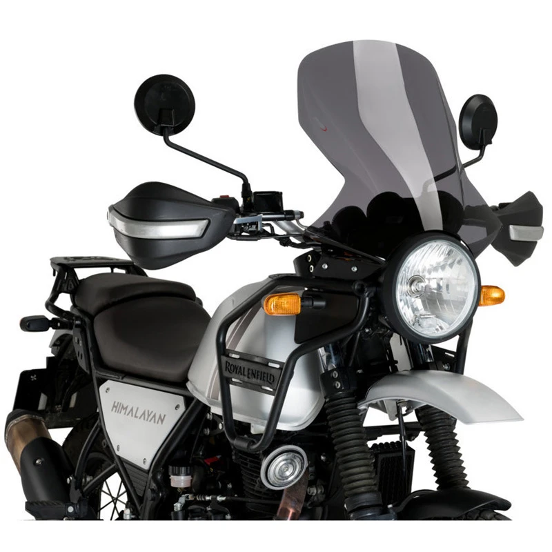 Puig 21122W Touring Windshield For Royal Enfield Himalayan (2021-) 6 Puig 21122W Touring Windshield For Royal Enfield Himalayan (2021-) - Image 6