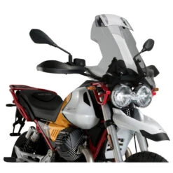 Puig 21442W Touring Windshield With Visor For Moto Guzzi V85 TT (2021-) 8 Puig 21442W Touring Windshield With Visor For Moto Guzzi V85 TT (2021-) -Givi Store puig 21442w touring windshield with visor image4