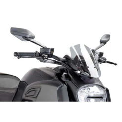 Puig 7570W Naked New Generation Touring Windshield For Ducati Diavel (2014-2018)