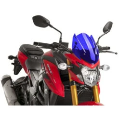 Puig 9435 Naked New Generation Sport Windshield For Suzuki GSX-S750 (2017-) -Givi Store puig 9435 naked new sport windshield image6