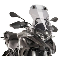 Puig 9508H Touring Windshield W/ Visor, Smoked For Benelli TRK 502X (2016-)