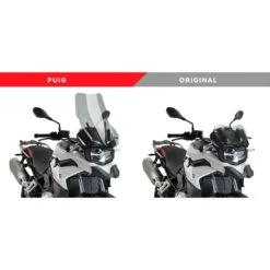 Puig 9770 Touring Windshield For BMW F750GS (2019-) -Givi Store puig 9770 touring windshield image4
