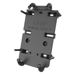Ram Mount RAM-HOL-PD4-238AU Quick-Grip XL Phone Holder With Ball -Givi Store ram mount hol pd4 238au quick grip xl phone holder