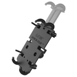 Ram Mount RAM-HOL-PD4-238AU Quick-Grip XL Phone Holder With Ball -Givi Store ram mount hol pd4 238au quick grip xl phone holder image4