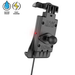 Ram Mount RAM-B-149Z-A-UN14W-V7M Quick-Grip Waterproof Wireless Charging Mount 10 Ram Mount RAM-B-149Z-A-UN14W-V7M Quick-Grip Waterproof Wireless Charging Mount -Givi Store ram mount ram b 149z a un14w v7m image4