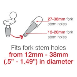 Ram Mount RAM-B-176-A-UN10U X-Grip Large Phone Mount With Motorcycle Fork Stem Base -Givi Store ram mount ram b 176 a un10u x grip phone mount image3