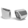 Remus EK110 Euro 5 Exhaust V1 End Caps, Chrome For BMW R18 '21-