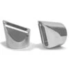 Remus EK111 Euro 5 Exhaust V2 End Caps, Chrome For BMW R18 '21-