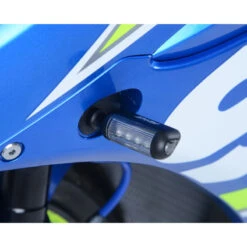 R&G FAP0017BK Front Indicator Adapter Kit For Suzuki GSX-R1000 / R (2017-)