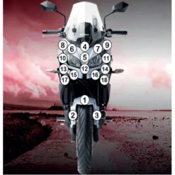 R&G SCPKAW009 Paint Protection Film For Kawasaki Versys 650 (2015-2017) -Givi Store rg racing scpkaw009 paint protection film image5