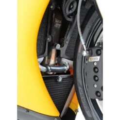 R&G RAD0180BK Radiator Guard, Black For Buell EBR 1190RX/SX (2014-) -Givi Store rg rad0180bk radiator guard black image3