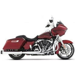 Rinehart Motopro 45 4.5" Slip-on Exhaust W/ Merge Caps For Harley Touring '95-'16