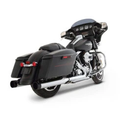 Rinehart Slip-on 4" Exhaust W/ Slot Caps For Harley Touring (2017-)