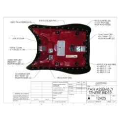 Saddlemen Adventure Tour Solo Seat For Yamaha XTZ1200 Super Tenere (2011-2014) -Givi Store saddlemen 0810 1371 adventure tour solo seat image3