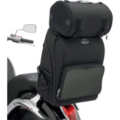 Saddlemen 3515-0081 S2600 Deluxe Sissy Bar Bag, Black 6 Saddlemen 3515-0081 S2600 Deluxe Sissy Bar Bag, Black -Givi Store saddlemen 3515 0081 bag image3