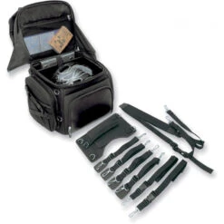 Saddlemen 3515-0107 BR3400 Sissy Bar Bag, Black -Givi Store saddlemen 3515 0107 bag image6