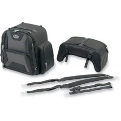 Saddlemen 3515-0142 FTB3600 Sport Sissy Bar Combo Bag, Black -Givi Store saddlemen 3515 0142 bag image4
