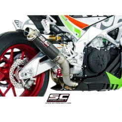 SC-Project A16-65C GP65 Exhaust For Aprilia RSV4 RF / RR, Tuono V4 1100 (2017-2019) 10 SC-Project A16-65C GP65 Exhaust For Aprilia RSV4 RF / RR, Tuono V4 1100 (2017-2019) -Givi Store sc project a16 65c gp65 exhaust image5