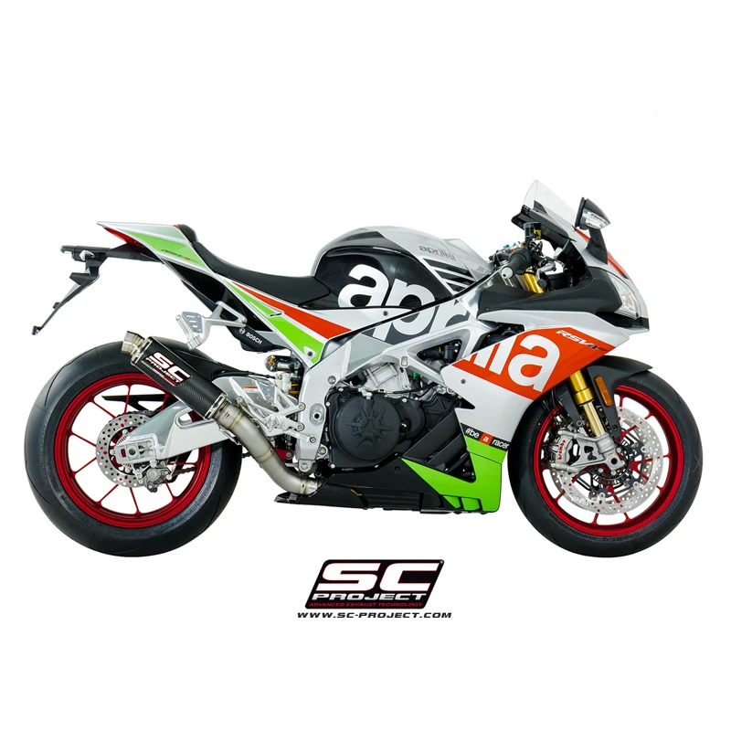 SC-Project A16-65C GP65 Exhaust For Aprilia RSV4 RF / RR, Tuono V4 1100 (2017-2019) 1 SC-Project A16-65C GP65 Exhaust For Aprilia RSV4 RF / RR, Tuono V4 1100 (2017-2019)