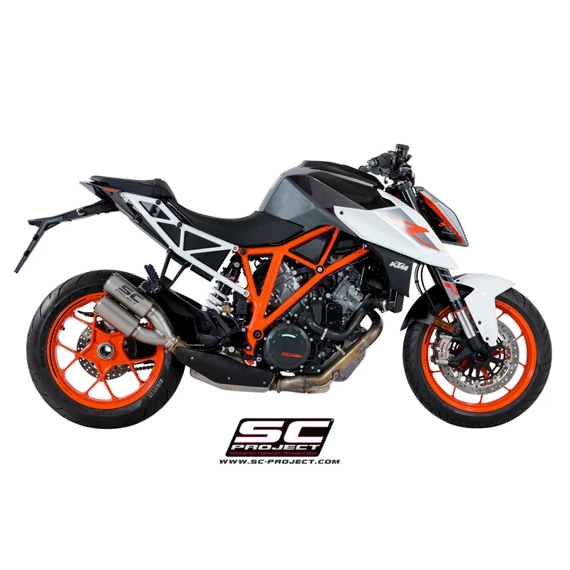 SC-Project KTM10-DK38T CR-T Twin Slip-on Exhausts For KTM Super Duke R 1290 '14-'19 2 SC-Project KTM10-DK38T CR-T Twin Slip-on Exhausts For KTM Super Duke R 1290 '14-'19 - Image 2