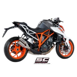 SC-Project KTM10-DK38T CR-T Twin Slip-on Exhausts For KTM Super Duke R 1290 '14-'19 8 SC-Project KTM10-DK38T CR-T Twin Slip-on Exhausts For KTM Super Duke R 1290 '14-'19 -Givi Store sc project ktm10 dk38t cr t twin slip on exhaust image3