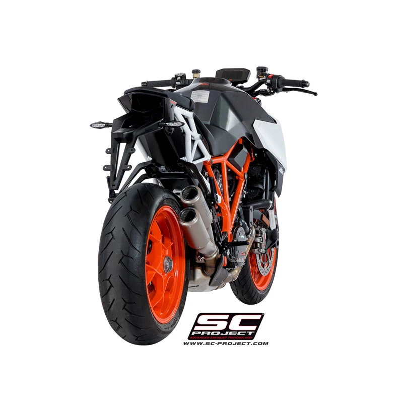SC-Project KTM10-DK38T CR-T Twin Slip-on Exhausts For KTM Super Duke R 1290 '14-'19 6 SC-Project KTM10-DK38T CR-T Twin Slip-on Exhausts For KTM Super Duke R 1290 '14-'19 - Image 6