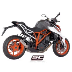 SC-Project KTM10-K38 CR-T Slip-on Exhaust For KTM Super Duke R 1290 '17-'19 -Givi Store sc project ktm10 k38 cr t slip on exhaust image6