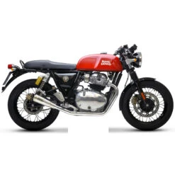 SC-Project RE01-43A S1-GP Slip-on Exhaust For Royal Enfield Continental GT / Interceptor 650 -Givi Store sc project re01 43a s1 gp slip on exhaust image3