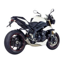 SC-Project T05-LT38T CR-T Slip-on Exhaust, Titanium For Triumph Speed Triple '11-'15 -Givi Store sc project t05 lt38t cr t slip on exhaust titanium image3