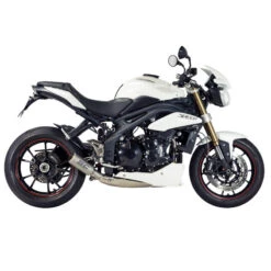 SC-Project T05-LT38T CR-T Slip-on Exhaust, Titanium For Triumph Speed Triple '11-'15 -Givi Store sc project t05 lt38t cr t slip on exhaust titanium image4