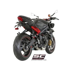 SC-Project T13-38C CR-T Exhaust For Triumph Street Triple / R / RX (2013-2016) -Givi Store sc project t13 38c cr t exhaust image4