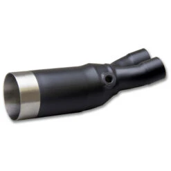 SC-Project Y24-DE-MB Decat Link Pipe, Black For Yamaha T-Max 530 '17-'19 -Givi Store sc project y24 de ss decat link pipe steel image3