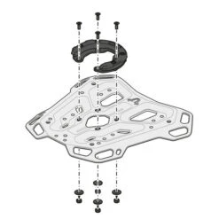 Sw-Motech GPT.19.806.19001/B Adventure Rack For Benelli TRK502X '18- -Givi Store sw motech gpt 19 806 19001 b adventure rack image8