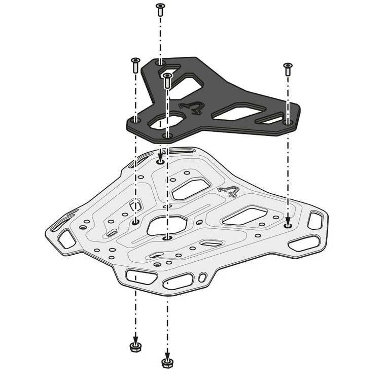 Sw-Motech GPT.22.822.19000/B Adventure-Rack, Black For Ducati Multistrada V4 (2021-) 7 Sw-Motech GPT.22.822.19000/B Adventure-Rack, Black For Ducati Multistrada V4 (2021-) - Image 7