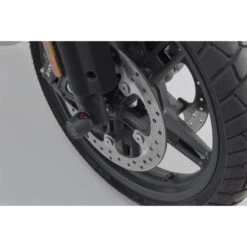 Sw-Motech STP.18.176.10000/B Front Axle Sliders, Black For Harley Pan America (2021-) -Givi Store sw motech stp 18 176 10000 b rear axle sliders image4