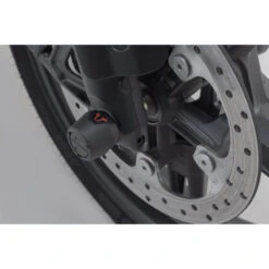 Sw-Motech STP.18.176.10000/B Front Axle Sliders, Black For Harley Pan America (2021-) -Givi Store sw motech stp 18 176 10000 b rear axle sliders image5