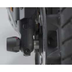 Sw-Motech STP.18.176.10000/B Front Axle Sliders, Black For Harley Pan America (2021-) -Givi Store sw motech stp 18 176 10000 b rear axle sliders image6