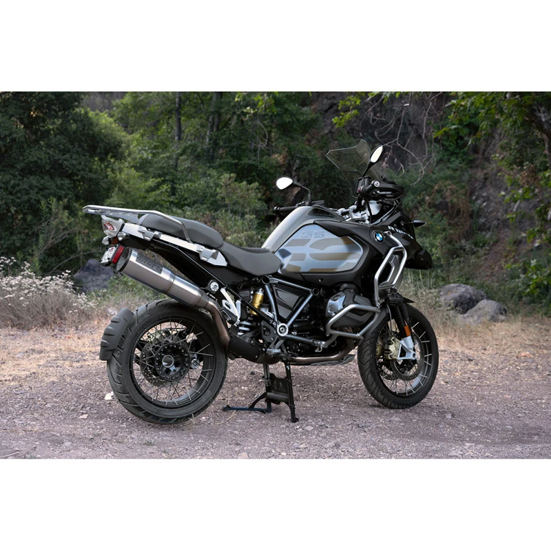 Vance & Hines 16245 Hi-Output 5" Slip-on Exhaust, Brushed For BMW R1250GS (2019-) 4 Vance & Hines 16245 Hi-Output 5" Slip-on Exhaust, Brushed For BMW R1250GS (2019-) - Image 4