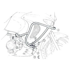 Hepco & Becker Tank Guard - XL1000V Varadero '98-'02