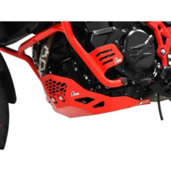Zieger 10001413 Skid Plate, Red For BMW F650GS/F700GS/F800GS